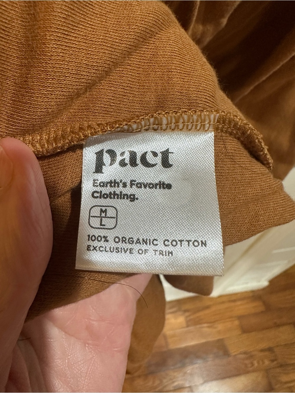 Pact Open-Front Pocketed Cardigan — Brown long line - Picture 6 of 8
